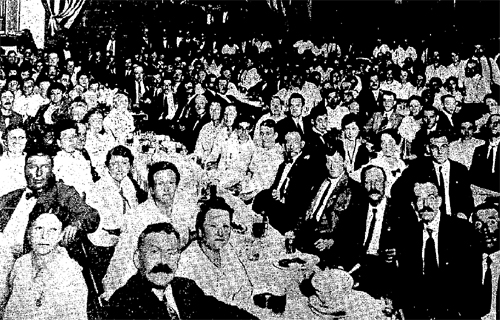 Harugari banquet 1916