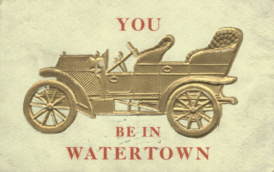 You Be in Watertown, N. Y.