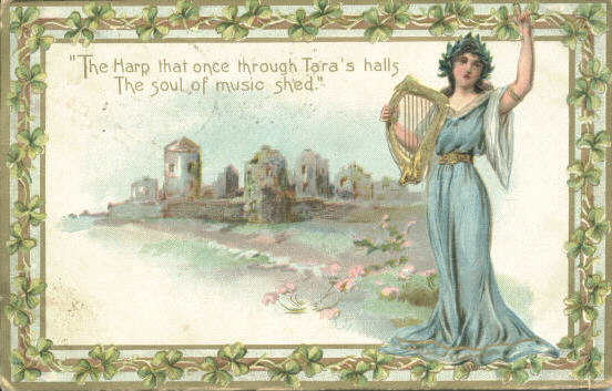 Shamrock postcard circa 1910