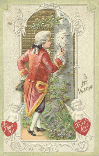 Valentine's Day postcard 1912