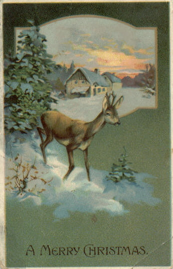 Christmas postcard 1911