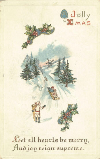 Christmas postcard c.1916-19