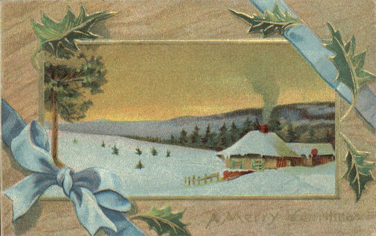 Christmas postcard 1910