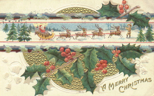 Christmas postcard 1910