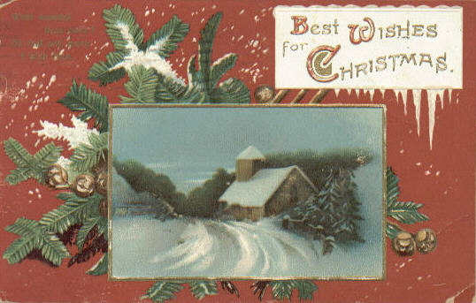 Christmas postcard 1911