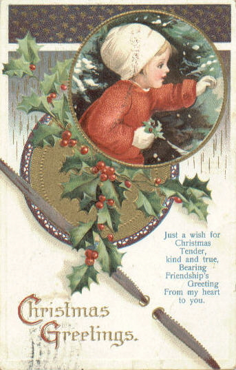 Christmas postcard 1912