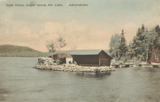 Cedar Island, Fourth Lake, Adirondacks, N. Y.