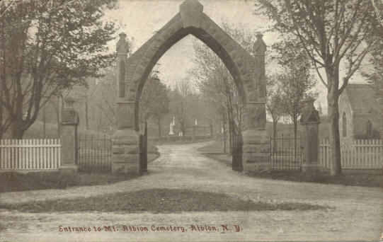 Mt. Albion Cemetery, Albion, N.Y.