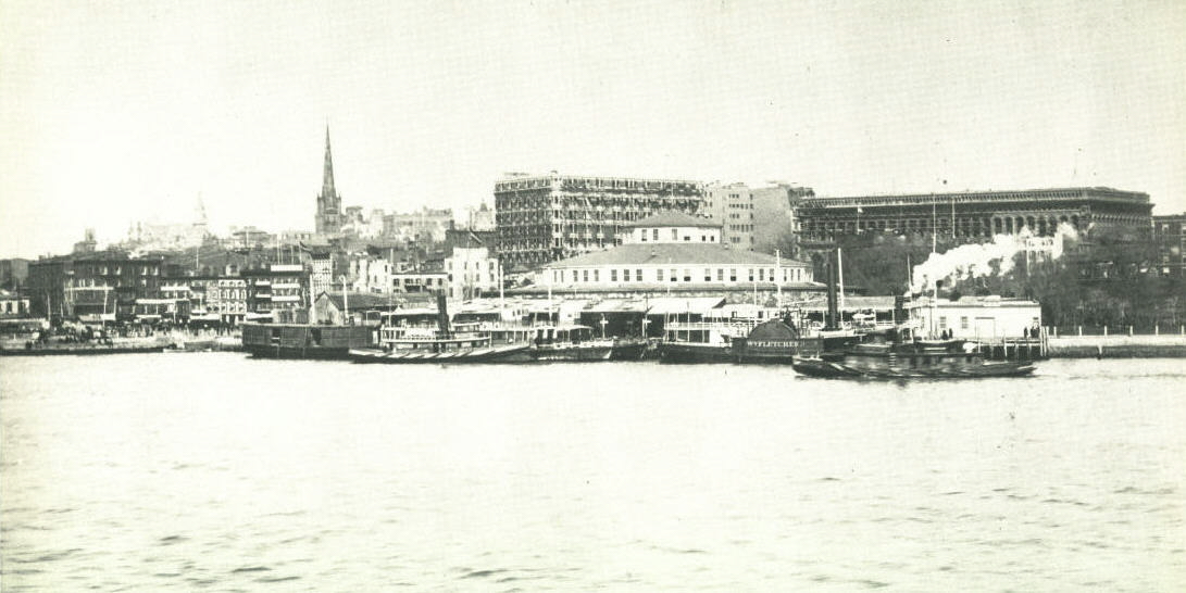 The Battery, New York City, 1883