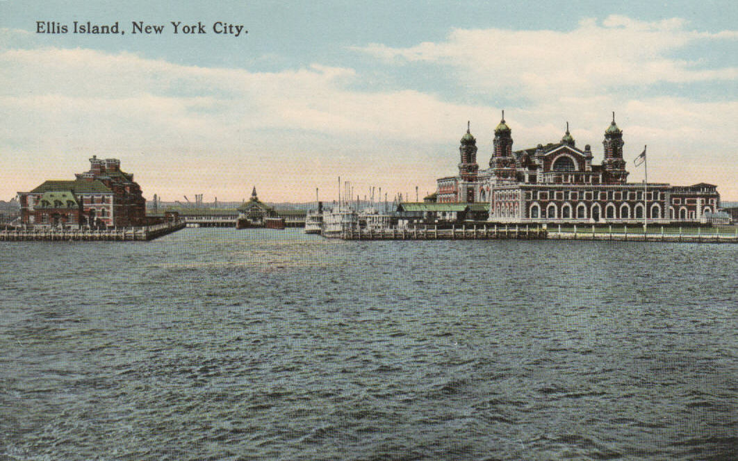 Ellis Island, New York City, c. 1900