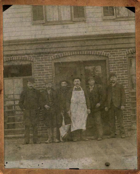 Renk's meat market and employees