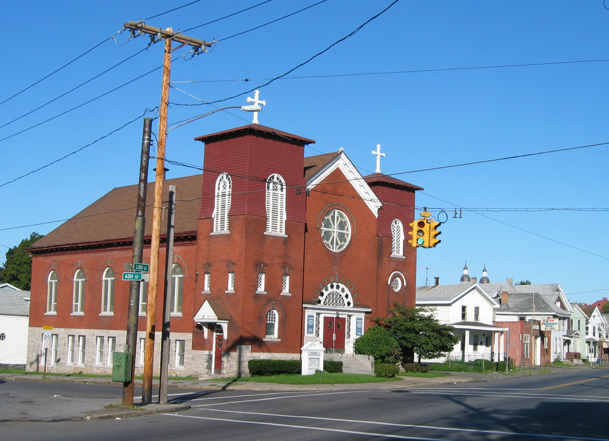 Friedens Church, corner of Ash and Lodi, Syracuse