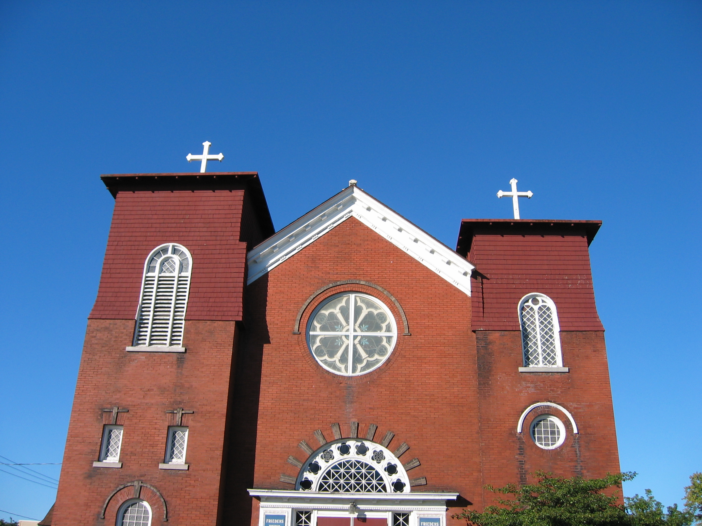 Friedens Church, corner of Ash and Lodi, Syracuse