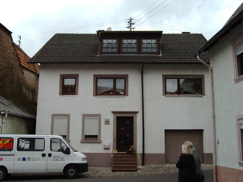 Catharina Gilcher’s home, Rathsweiler