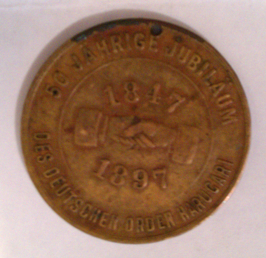 Harugari jubilee medallion