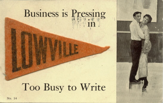 Business is Pressing in Lowville, N.Y.