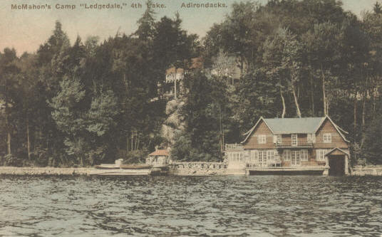 McMahon's Camp, Fourth Lake, Adirondacks, N. Y.