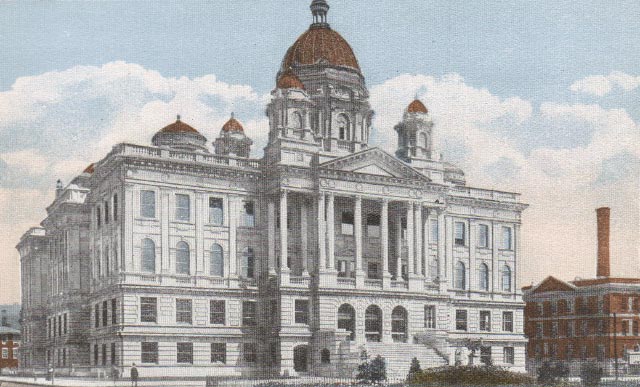 'New' courthouse on St. Mary's Square, Syracuse