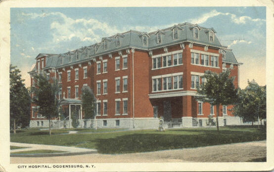 City Hospital, Ogdensburg, N.Y.