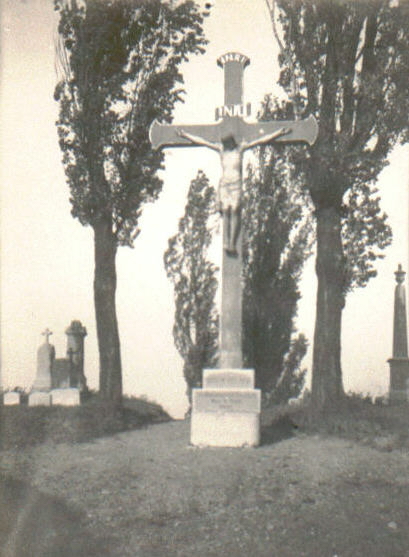 St. Joseph's Cemetery, crucifix,
Syracuse