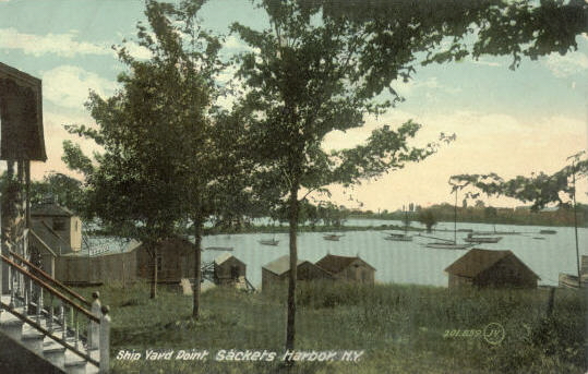 Shipyard, Sacket Harbor, N. Y.