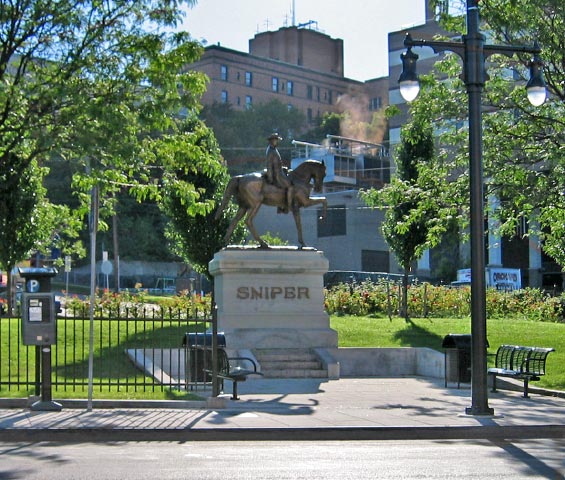 General Gustavus Sniper monument
