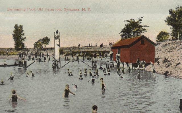 Old Reservoir, Syracuse, circa 1900