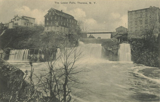 The Lower Falls, Theresa, N. Y.