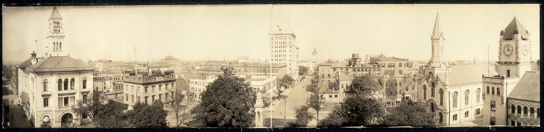 Wright Square, Savannah, Georgia, 1909