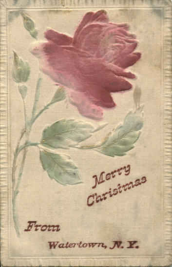 Christmas postcard 1907